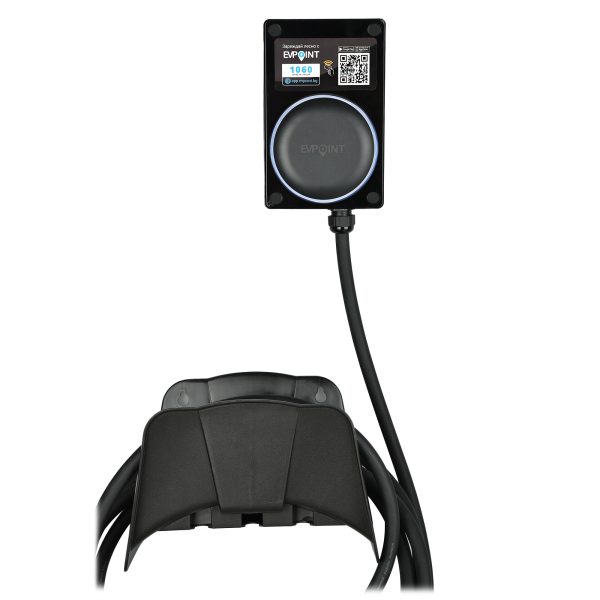 EVPoint EV7 - 7.4kW - Single Phase - Wall Charger- Integrated Type 2 cable (5m) - Image 2
